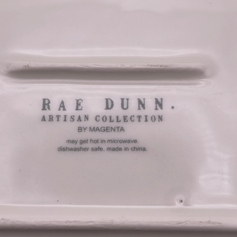 NWOT Rae Dunn Artisan Collection by Magenta “Junk” Tray - Picture 3 of 4